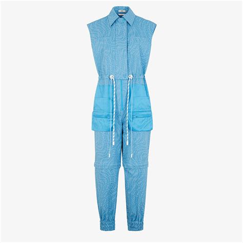 fendi ladies jeans|Fendi denim jumpsuit.